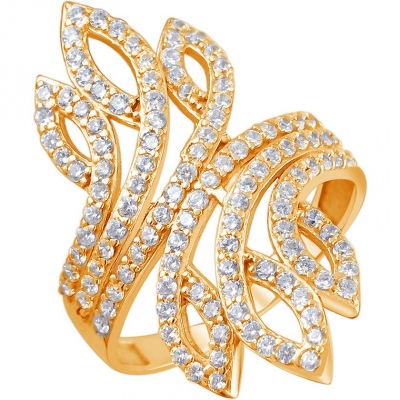 

Кольцо из серебра с фианитом р. 17,5 Эстет 01К1511428А, 01К1511428А