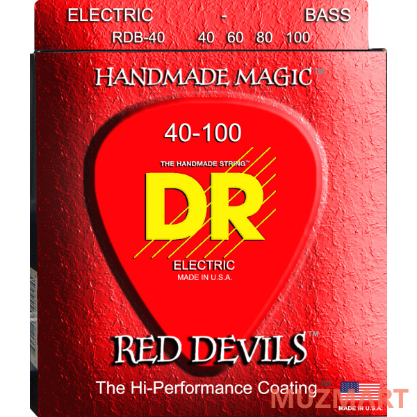 

DR RDB-40 Струны для 4-струнной бас-гитары