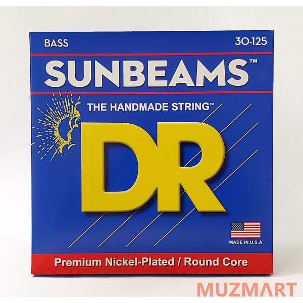 

DR NMR6-30 SUNBEAM Струны для 6-струнной бас-гитары