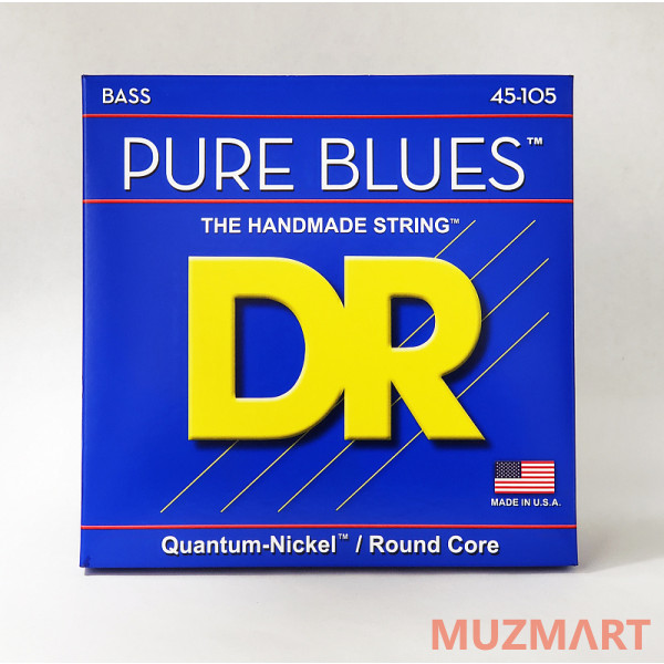 

DR PB-45 PURE BLUES Струны для бас-гитары