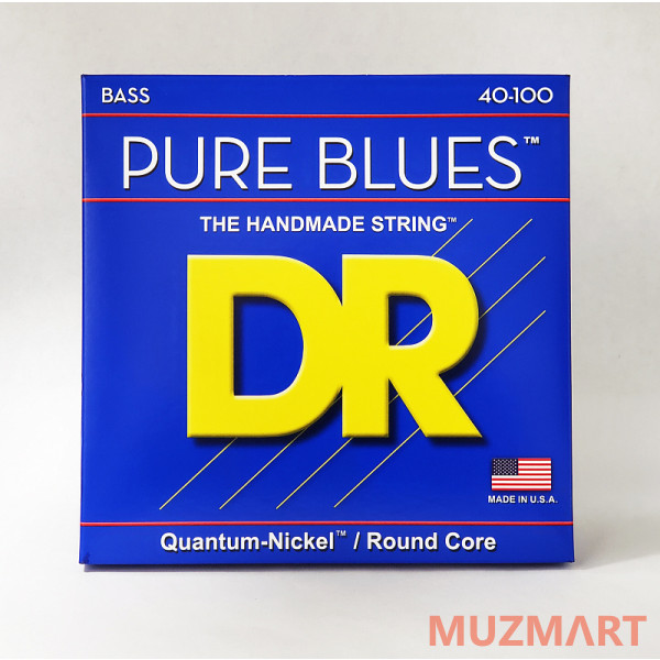 

DR PB-40 PURE BLUES Струны для бас-гитары