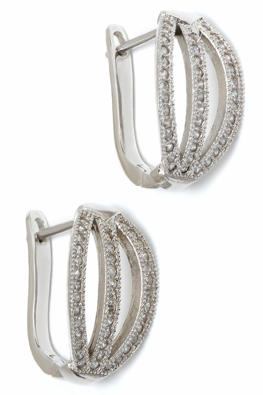 

Серьги женские из серебра BELIEF 18R3060232(E), цирконий, 18R3060232(E)