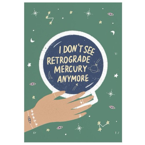 

Открытка Mercury Retrograde, Mercury Retrograde