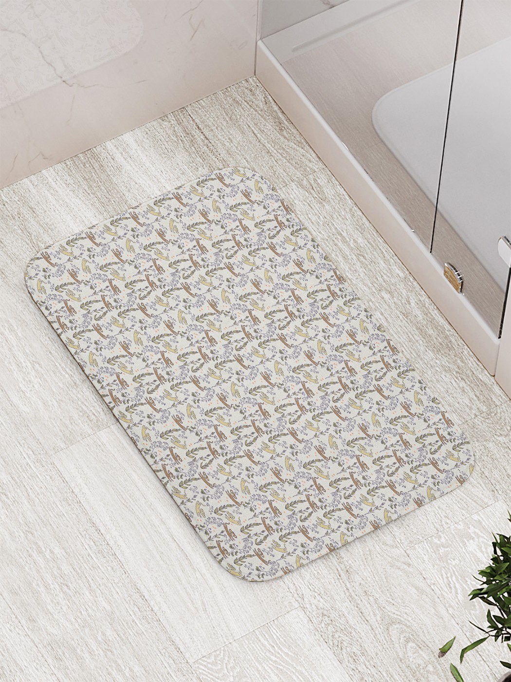 

bath_62459 Коврик противоскользящий для ванной, сауны, бассейна, 77х52 см