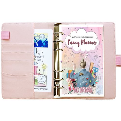 

Ежедневник Fancy Planner Учебный А6, розовый, Fancy Planner 6
