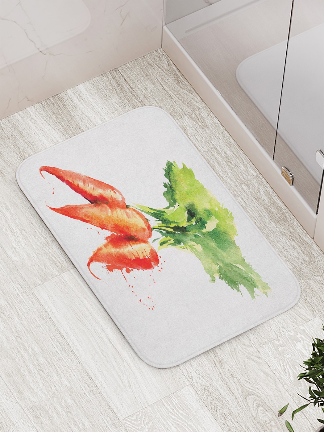 

bath_62429 Коврик противоскользящий для ванной, сауны, бассейна, 77х52 см