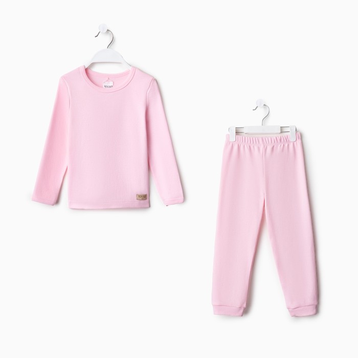 Пижама детская MINAKU, цвет розовый, рост 98-104 см