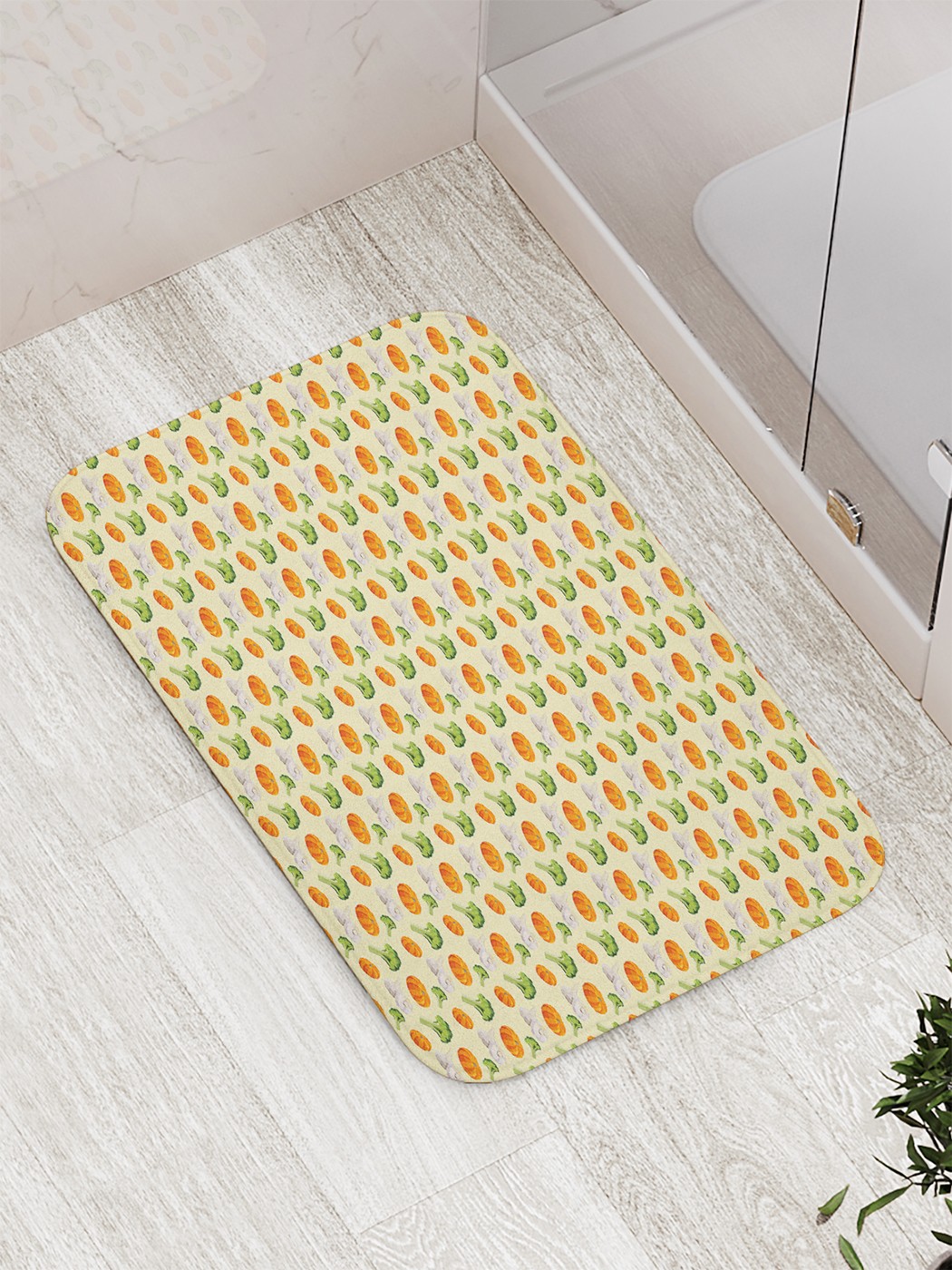 

bath_62407 Коврик противоскользящий для ванной, сауны, бассейна, 77х52 см