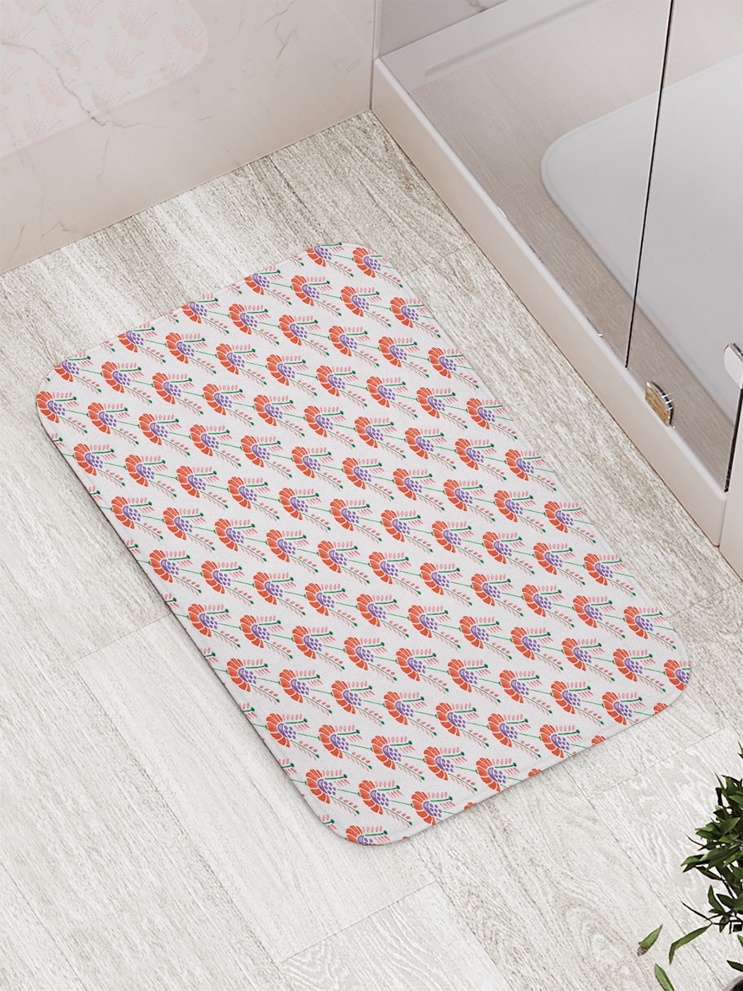

bath_62396 Коврик противоскользящий для ванной, сауны, бассейна, 77х52 см