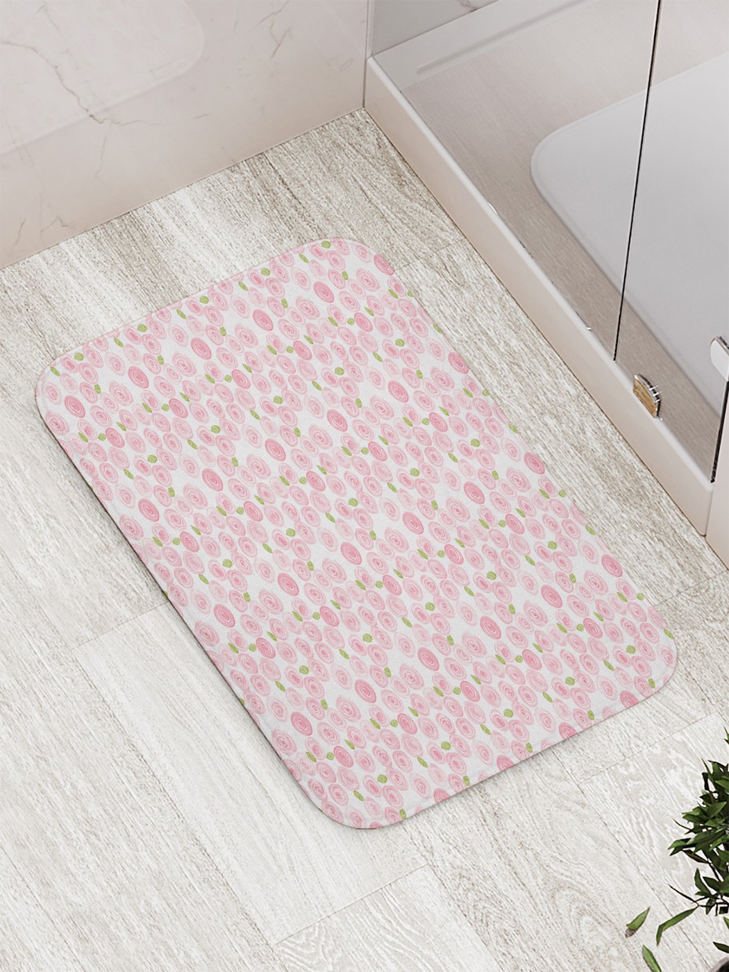 

bath_62395 Коврик противоскользящий для ванной, сауны, бассейна, 77х52 см
