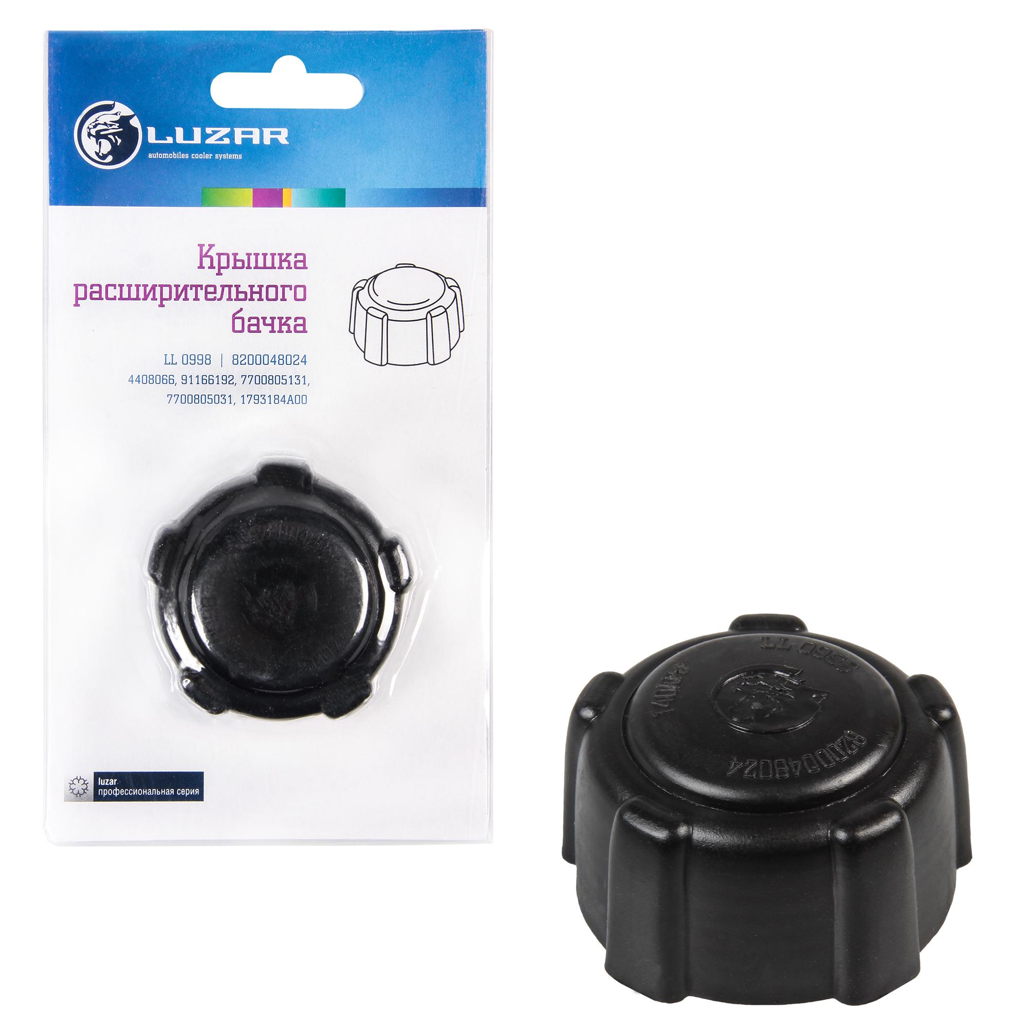 фото Крышка расширительного бачка logan (04-)/duster (10-)/largus (12-) luzar ll 0998