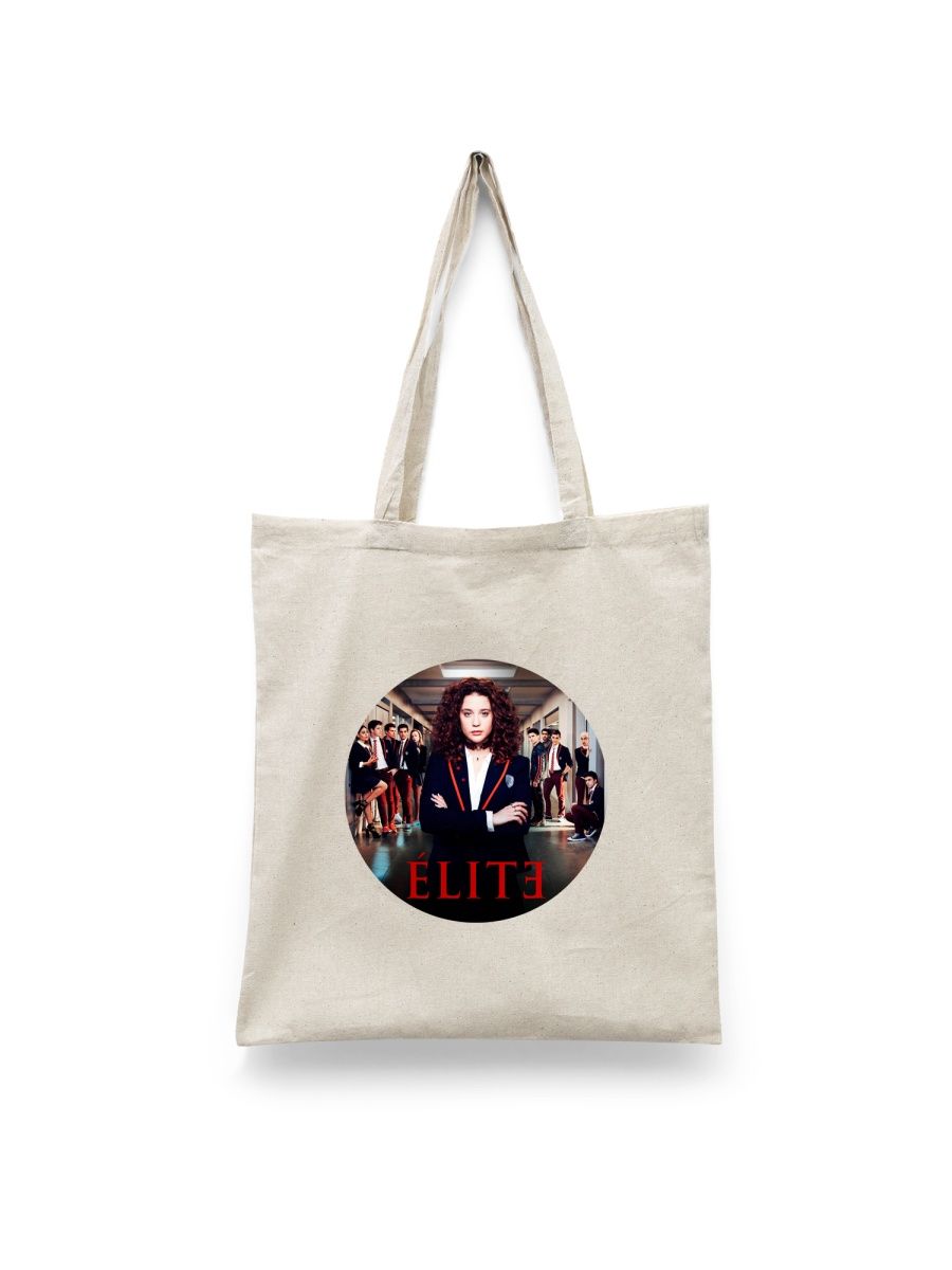 

Шоппер унисекс Каждому Своё Элита/Сериал/Elite SREL9, белый, Элита/Сериал/Elite SREL9