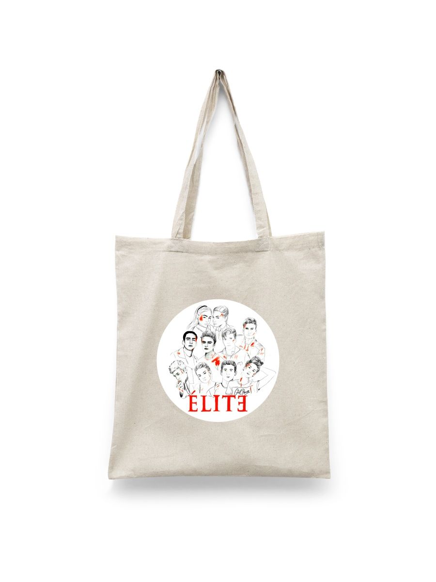 

Шоппер унисекс Каждому Своё Элита/Сериал/Elite SREL6, белый, Элита/Сериал/Elite SREL6