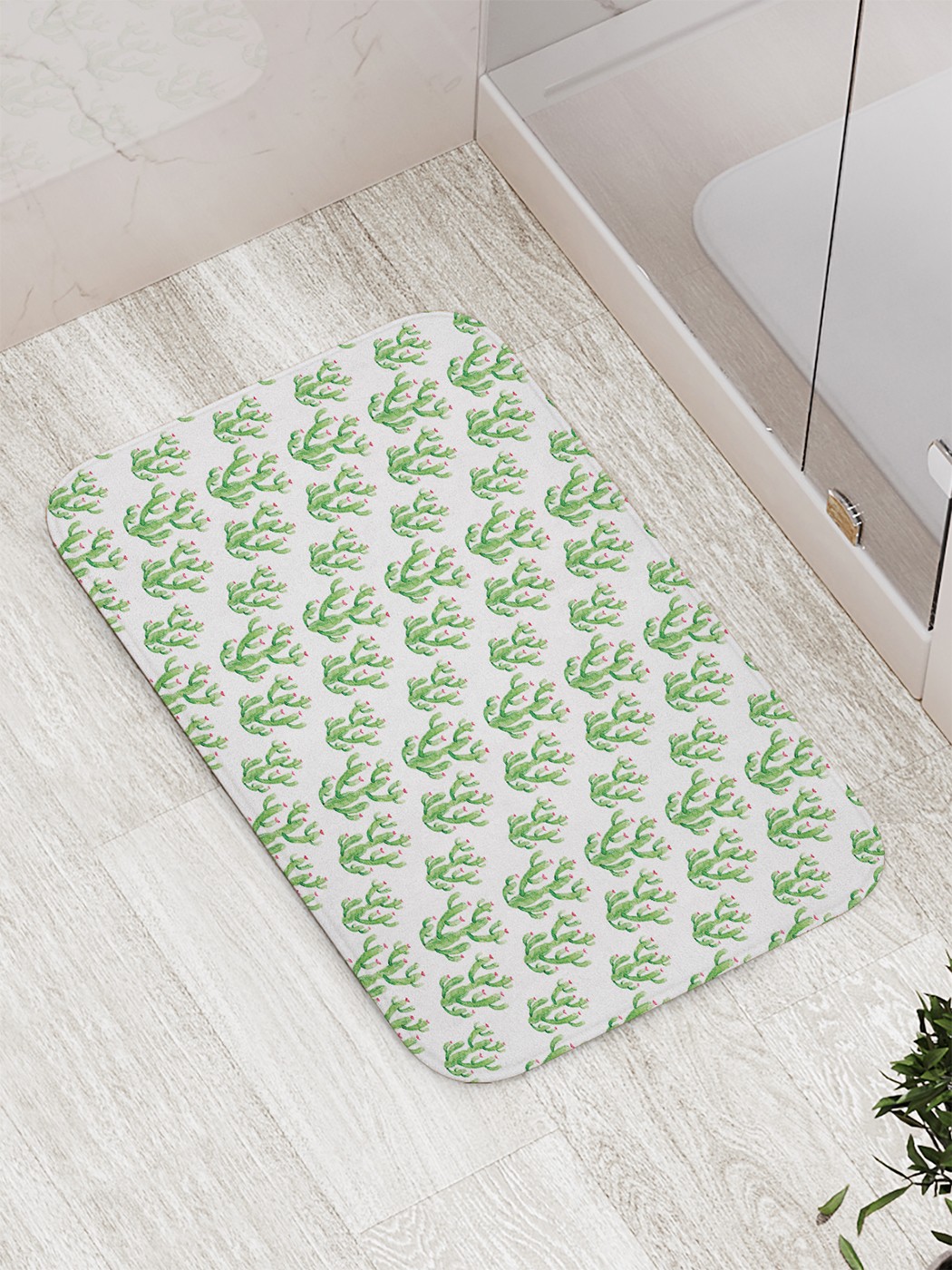 

bath_62370 Коврик противоскользящий для ванной, сауны, бассейна, 77х52 см