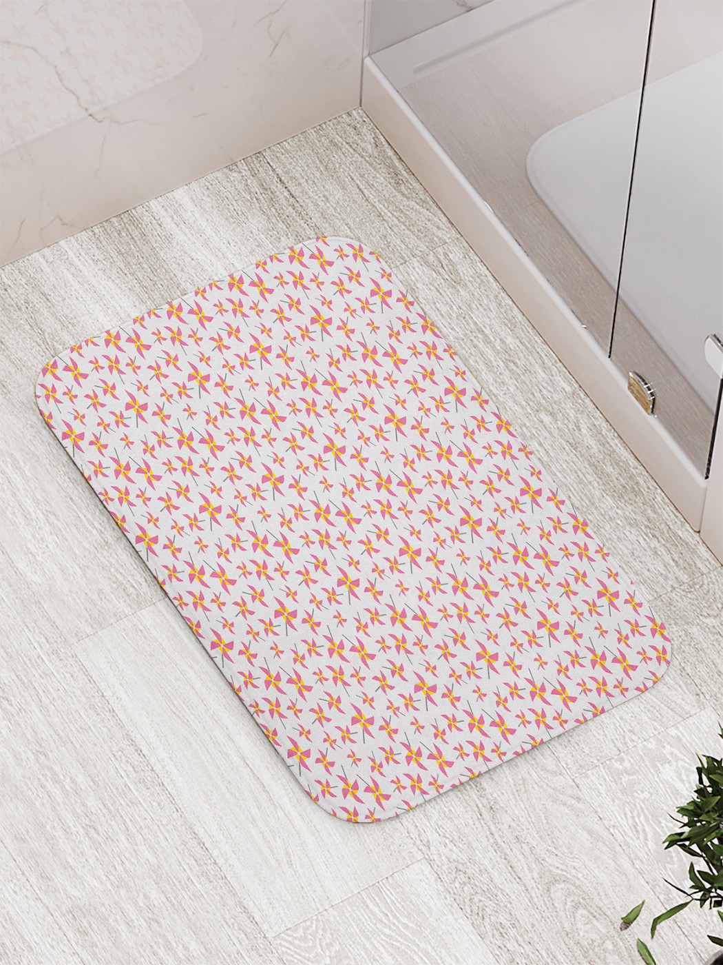 

bath_62343 Коврик противоскользящий для ванной, сауны, бассейна, 77х52 см
