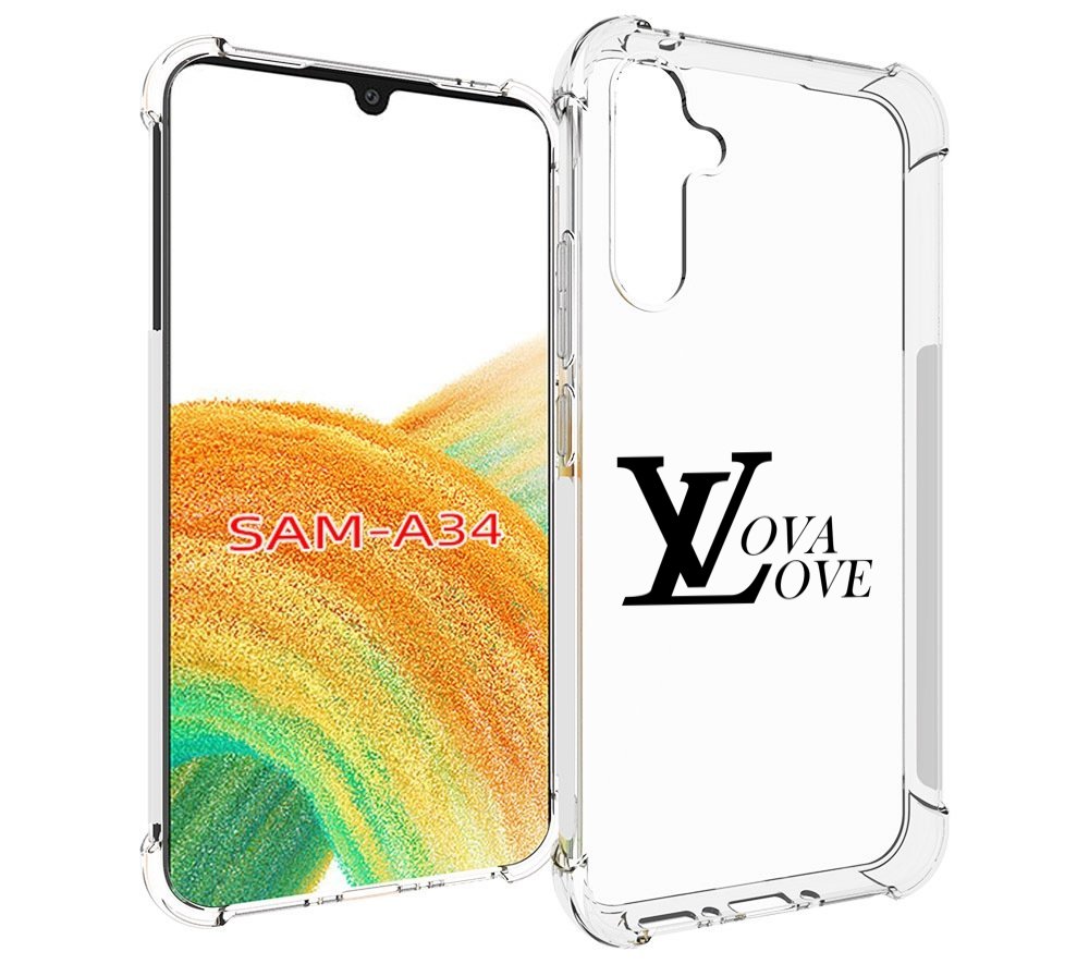 

Чехол MyPads Лова-лове для Samsung Galaxy A34, Tocco