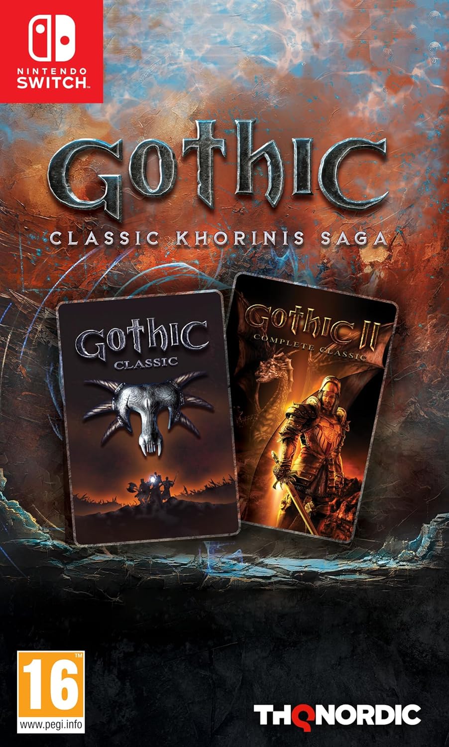 Игра Gothic: Classic Khorinis Saga (Nintendo Switch, полностью на русском языке)