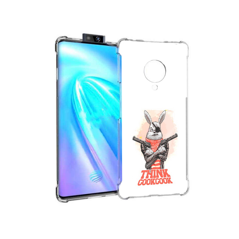 

Чехол MyPads Tocco для Vivo NEX 3 кролик пират (PT136035.381.419), Прозрачный, Tocco