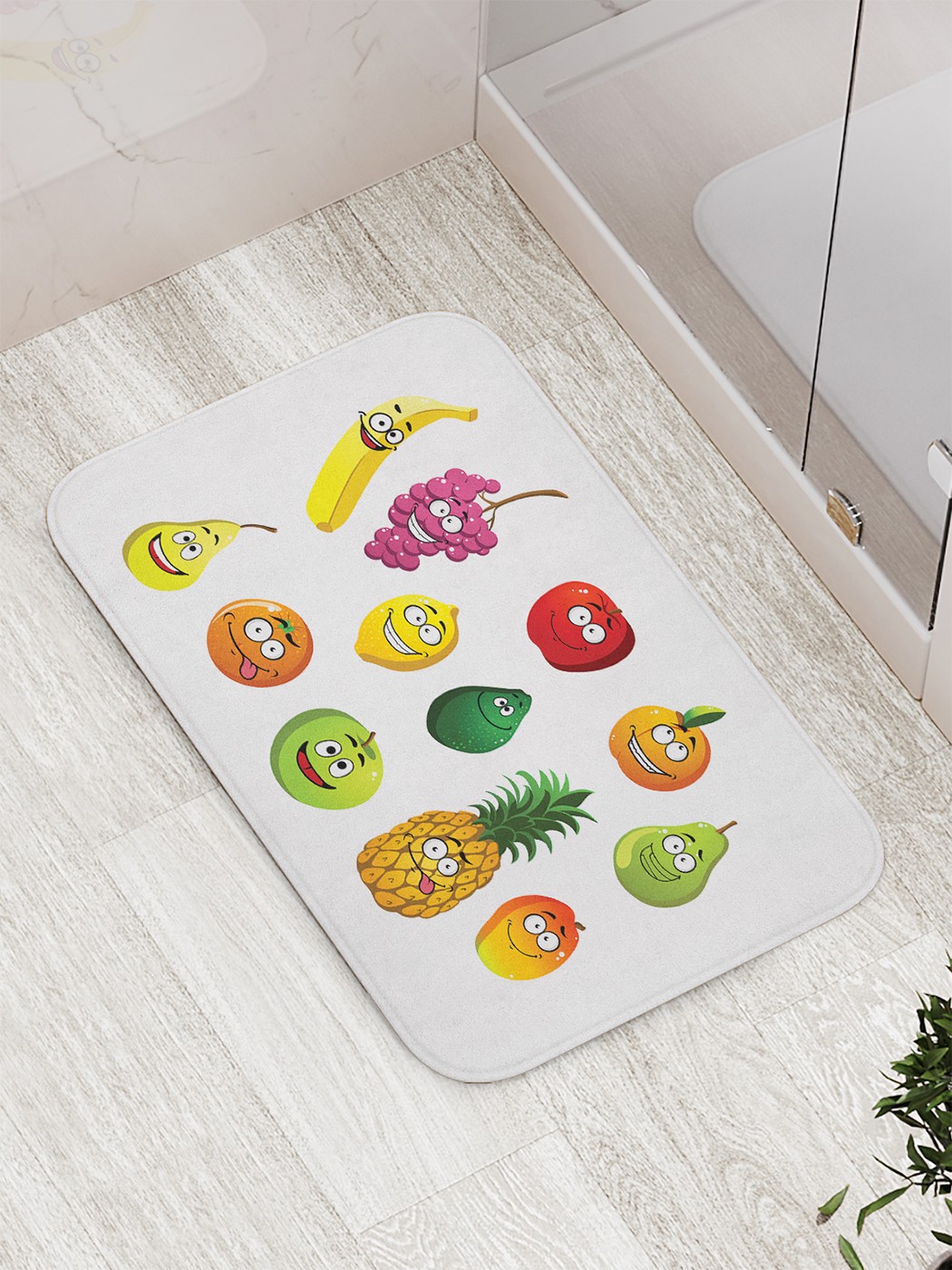 

bath_62323 Коврик противоскользящий для ванной, сауны, бассейна, 77х52 см