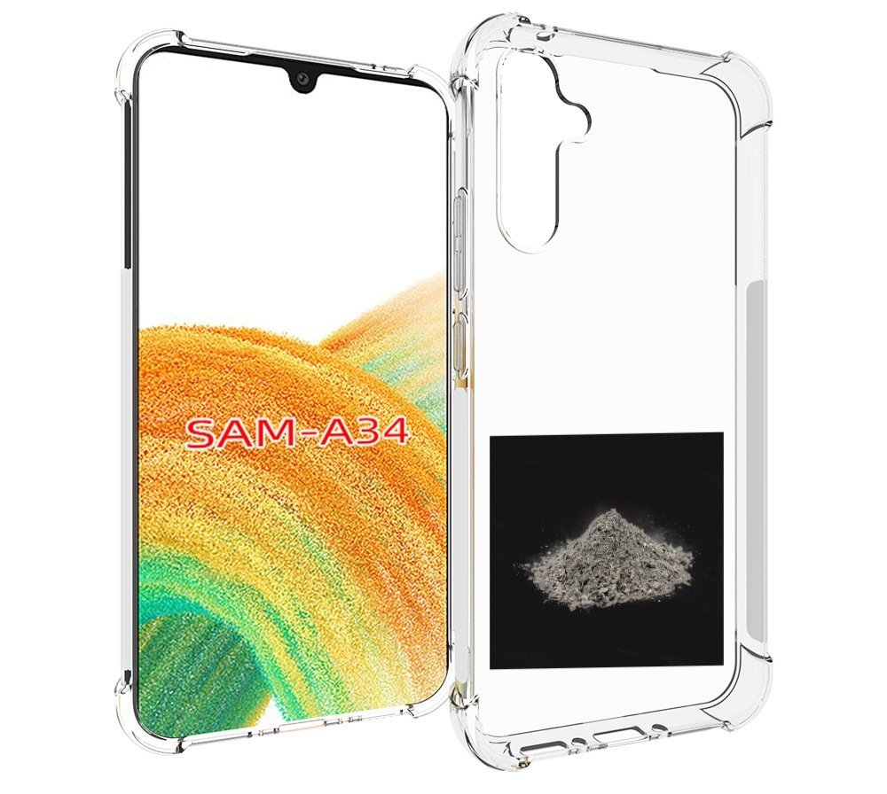 

Чехол MyPads Легендарная пыль Morgenshtern для Samsung Galaxy A34, Tocco