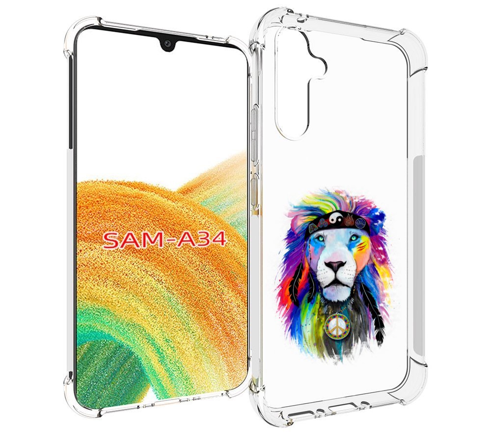 

Чехол MyPads Лев 3 для Samsung Galaxy A34, Tocco