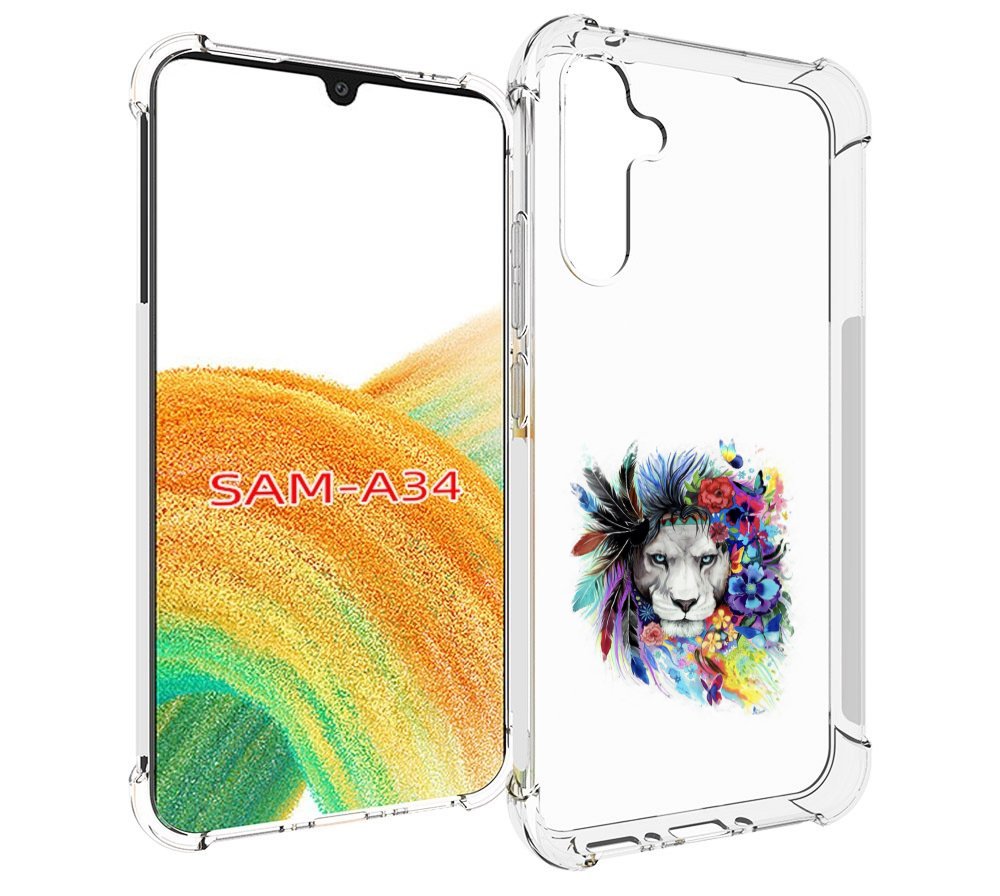 

Чехол MyPads Лев 2 для Samsung Galaxy A34, Tocco