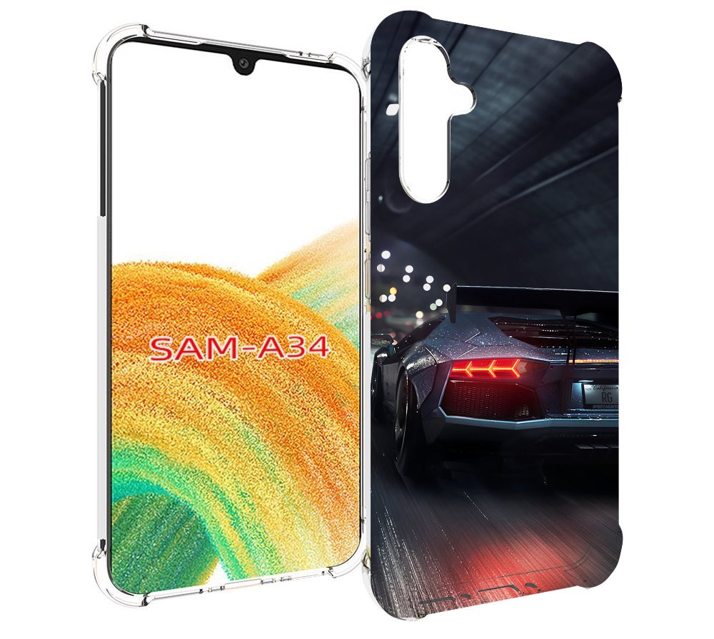 

Чехол MyPads Ламба мужской для Samsung Galaxy A34, Tocco
