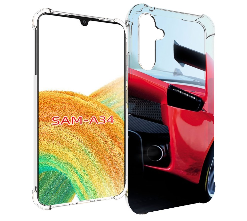 

Чехол MyPads Крыло-машины мужской для Samsung Galaxy A34, Tocco