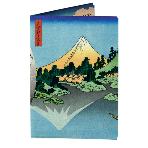 Обложка для паспорта унисекс New Wallet Fuji мультиколор