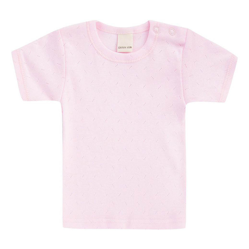 

Футболка детская Lucky Child, розовый, р. 104