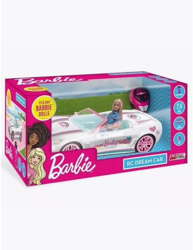 

Игрушечный кабриолет Barbie Mondo 63674 с дистанционным управлением, Белый