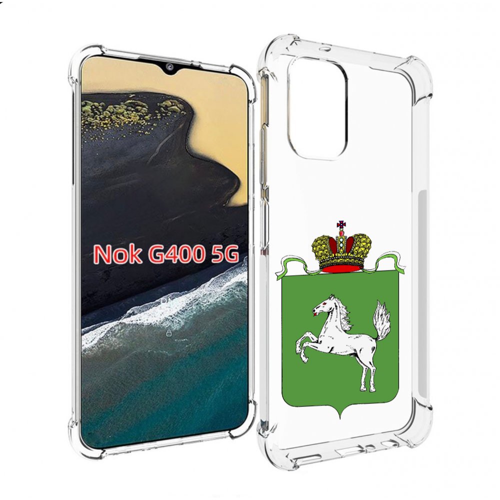 

Чехол MyPads герб томская область для Nokia G400 5G, Прозрачный, Tocco