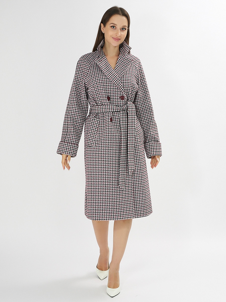 

Пальто женское MTFORCE 42121-1 бордовое 50 RU, 42121-1