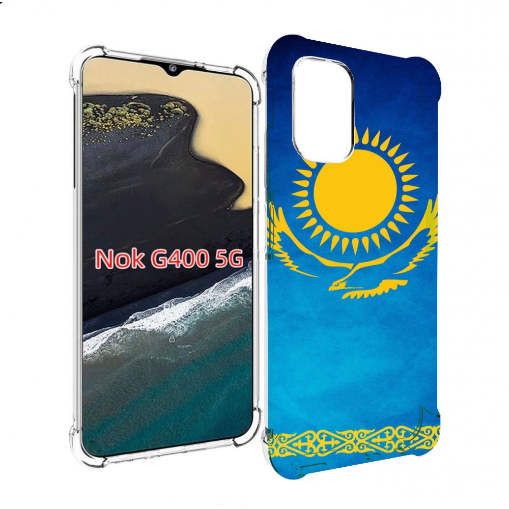 

Чехол MyPads герб и флаг казахстана для Nokia G400 5G, Прозрачный, Tocco