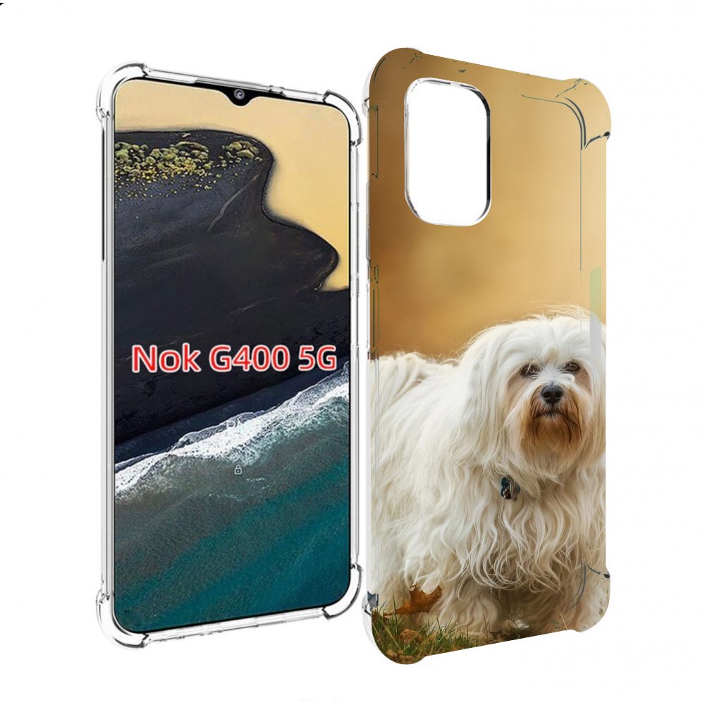 

Чехол MyPads гаванскии бишон для Nokia G400 5G, Прозрачный, Tocco