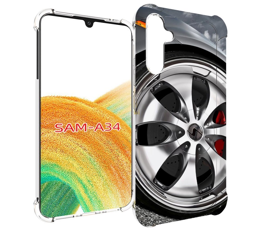 

Чехол MyPads Колесо мужской для Samsung Galaxy A34, Tocco
