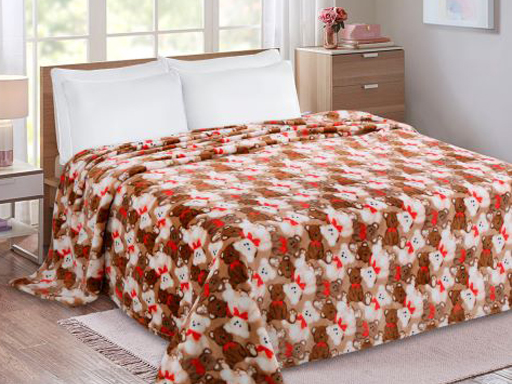 

Плед Wellsoft Kids Мишки-малышки 1,5 спальный 20297