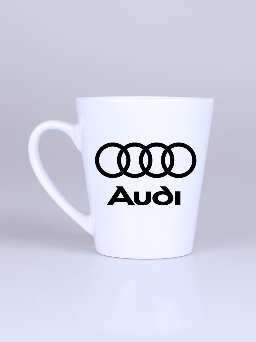 фото Кружка сувенирshop марка автомобиля "ауди / audi" 360 мл cu-auad1-w/ls