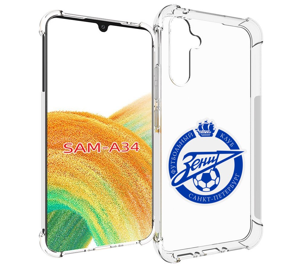 

Чехол MyPads Зенит-фк для Samsung Galaxy A34, Tocco