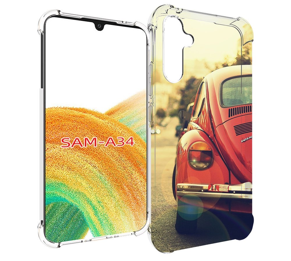 

Чехол MyPads Жук для Samsung Galaxy A34, Tocco