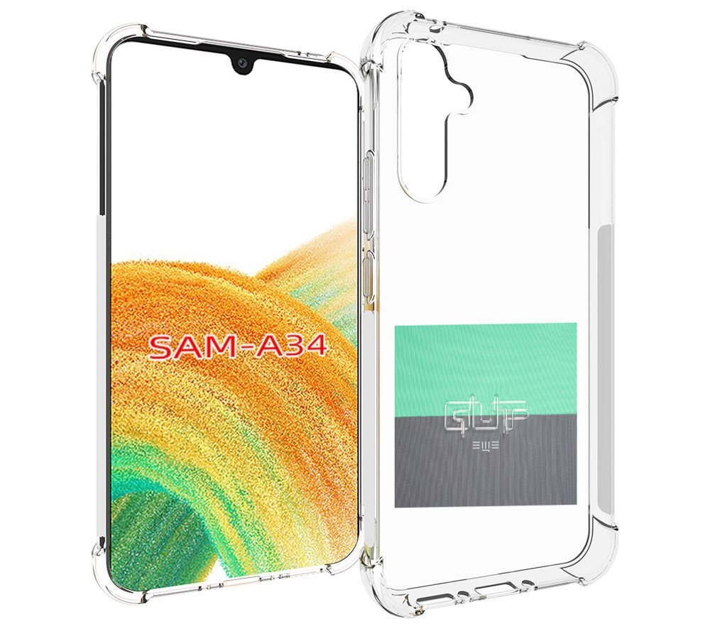

Чехол MyPads Ещё Guf для Samsung Galaxy A34, Tocco