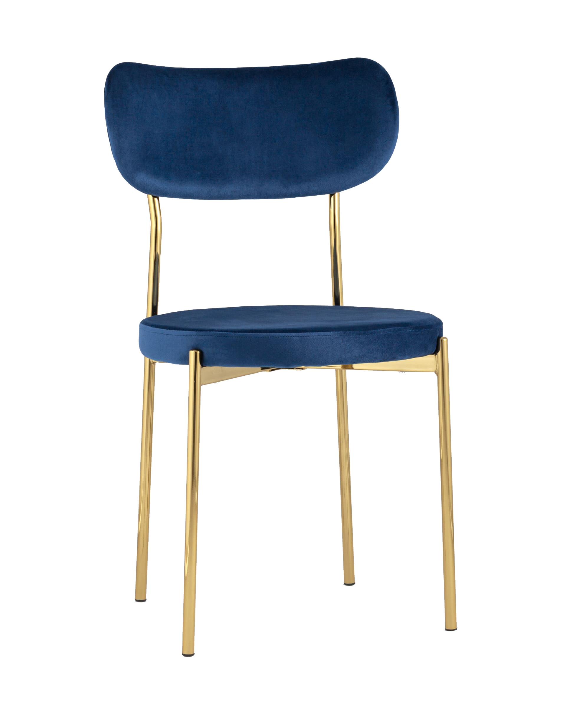 фото Стул обеденный stool group барбара синий/золото (ут000028058)