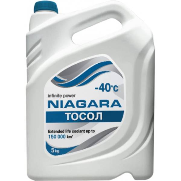 

NIAGARA Жидкость охлаждающая "Тосол Полярный круг" А-40М 5 кг 2003000011