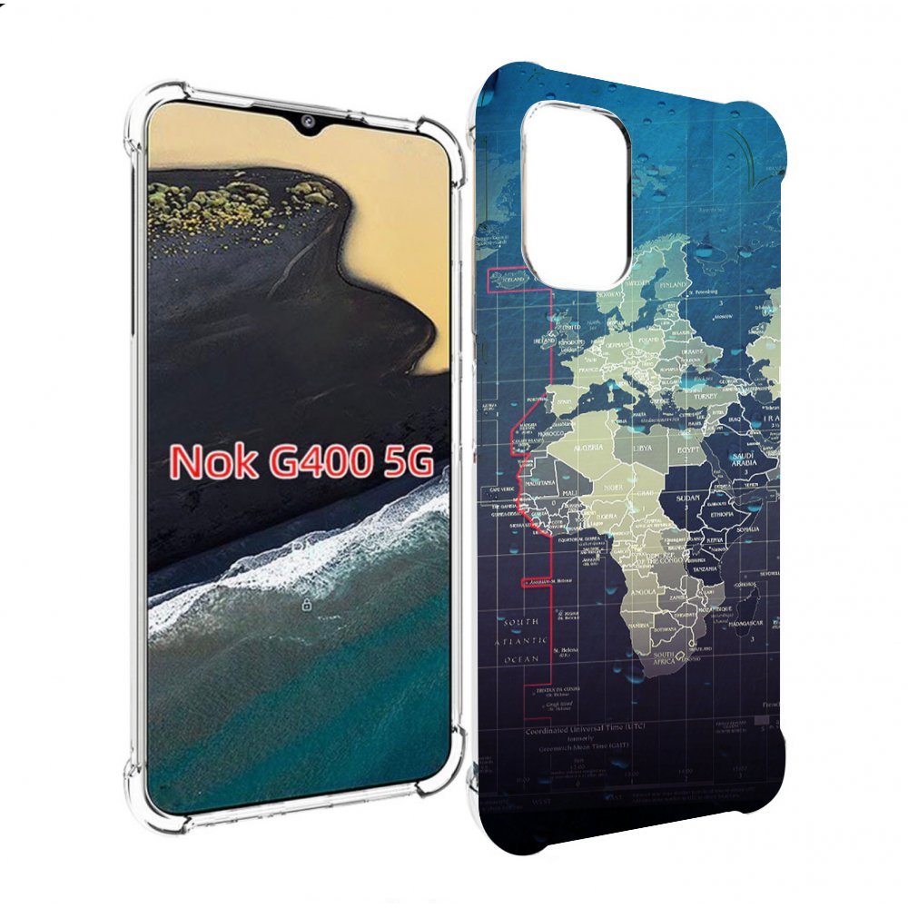 

Чехол MyPads бункер-анклава для Nokia G400 5G, Прозрачный, Tocco