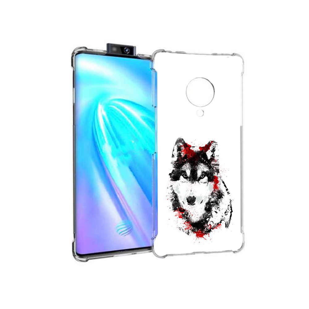 

Чехол MyPads Tocco для Vivo NEX 3 кровавый волк (PT136035.381.416), Прозрачный, Tocco