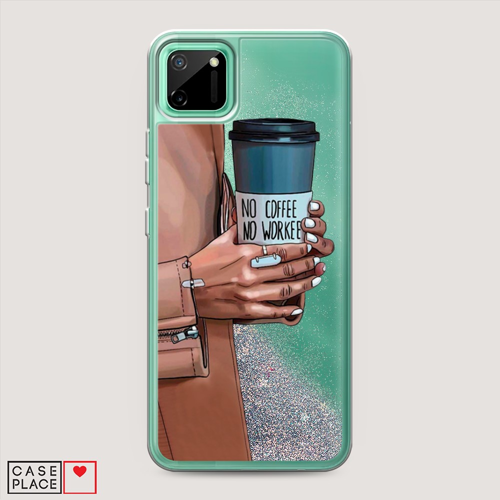 

Чехол Awog на Realme C11 2020 "No coffee", Разноцветный, 253891-1