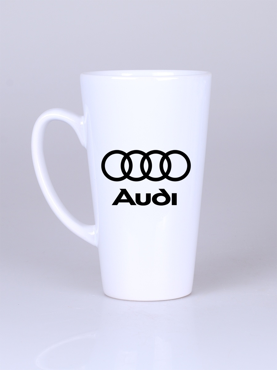 фото Кружка сувенирshop марка автомобиля "ауди / audi" 480 мл cu-auad1-w/lb