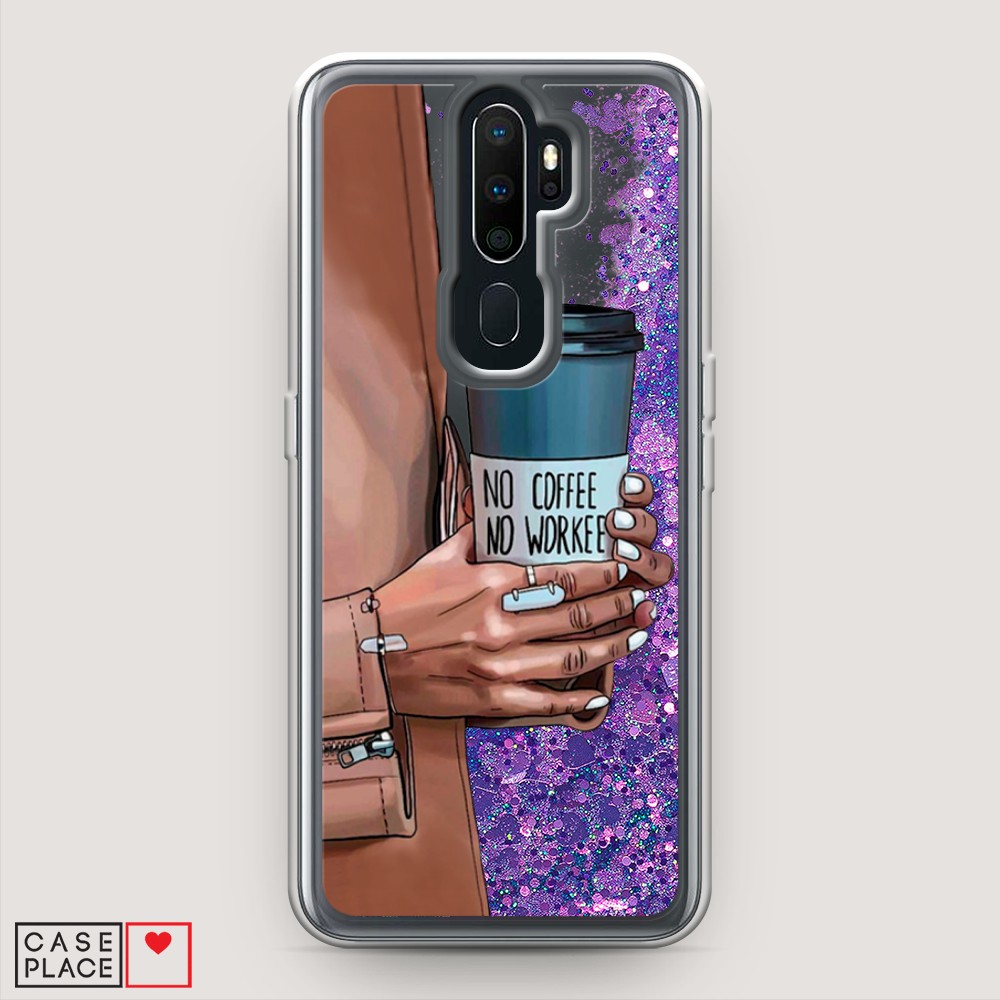 

Чехол Awog на Oppo A5/A9 2020 "No coffee", Разноцветный, 251392-1