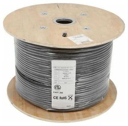 

Lanmaster LAN-5EUTP-WP-OUT U/UTP 4X2X24AWG PE 305 м, black, LAN-5EUTP-WP-OUT