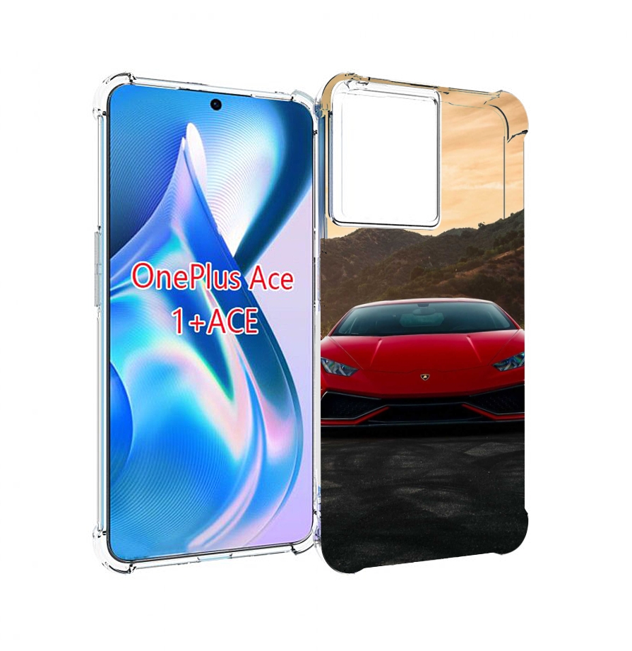 

Чехол MyPads lamborghini 1 мужской для OnePlus Ace, Прозрачный, Tocco